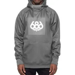 686 Bonded FLC Pullover Hoodie 8 686 Bonded FLC Pullover Hoodie -Outlet Skis Store 2023 mns bonded flc pullover hoody gry M2WCST06 GRY 2