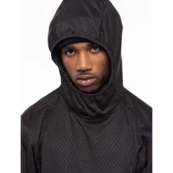 686 Mission Grid Fleece Hoodie -Outlet Skis Store 2023 mns mission grid fleece hoody blk M2WLAY02 BLK 3