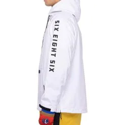 686 Waterproof Hoodie -Outlet Skis Store 2023 mns waterproof hoody wht M2WCST03 WHT 1