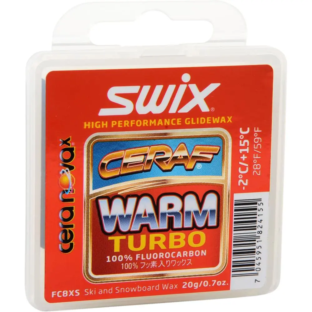 Swix FC 8 XS Cera F Solid Wax 1 Swix FC 8 XS Cera F Solid Wax