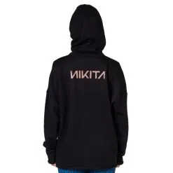 NIKITA Berner Pullover Hoodie 7 NIKITA Berner Pullover Hoodie -Outlet Skis Store BERNER PO HOODIE BLK NMWFBER BACK