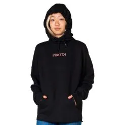 NIKITA Berner Pullover Hoodie 6 NIKITA Berner Pullover Hoodie -Outlet Skis Store BERNER PO HOODIE BLK NMWFBER FRONT