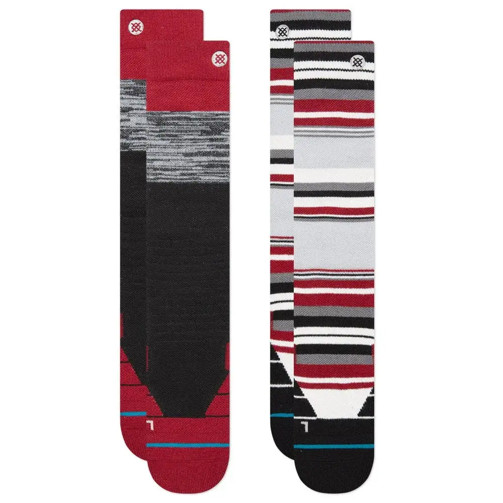 STANCE Blocked Snow Sock 2-Pack 1 STANCE Blocked Snow Sock 2-Pack