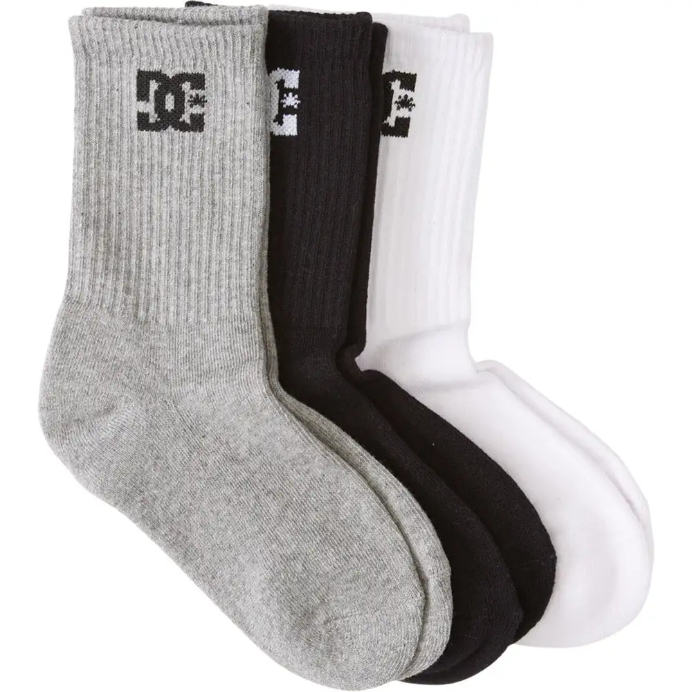DC Crew Socks - 3PK Youth 1 DC Crew Socks - 3PK Youth