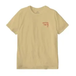Brixton Good Time S/S Tee -Outlet Skis Store GOODTIMESSTAILOREDTEESTRAW