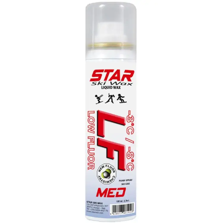 Star Low Fluoro Med Spray Wax 1 Star Low Fluoro Med Spray Wax