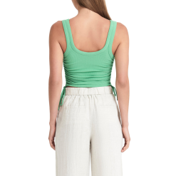 Nude Lucy Mika Drawstring Tank - Womens -Outlet Skis Store NL MikaTank palm 3