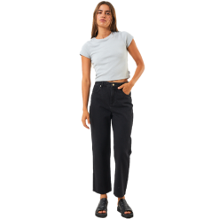 Afends Shelby - Organic Denim Wide Leg Jeans - Womens