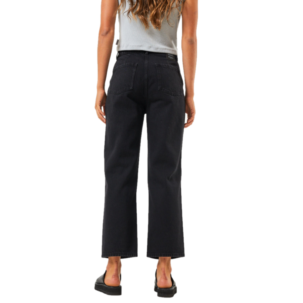 Afends Shelby - Organic Denim Wide Leg Jeans - Womens 4 Afends Shelby - Organic Denim Wide Leg Jeans - Womens - Image 4