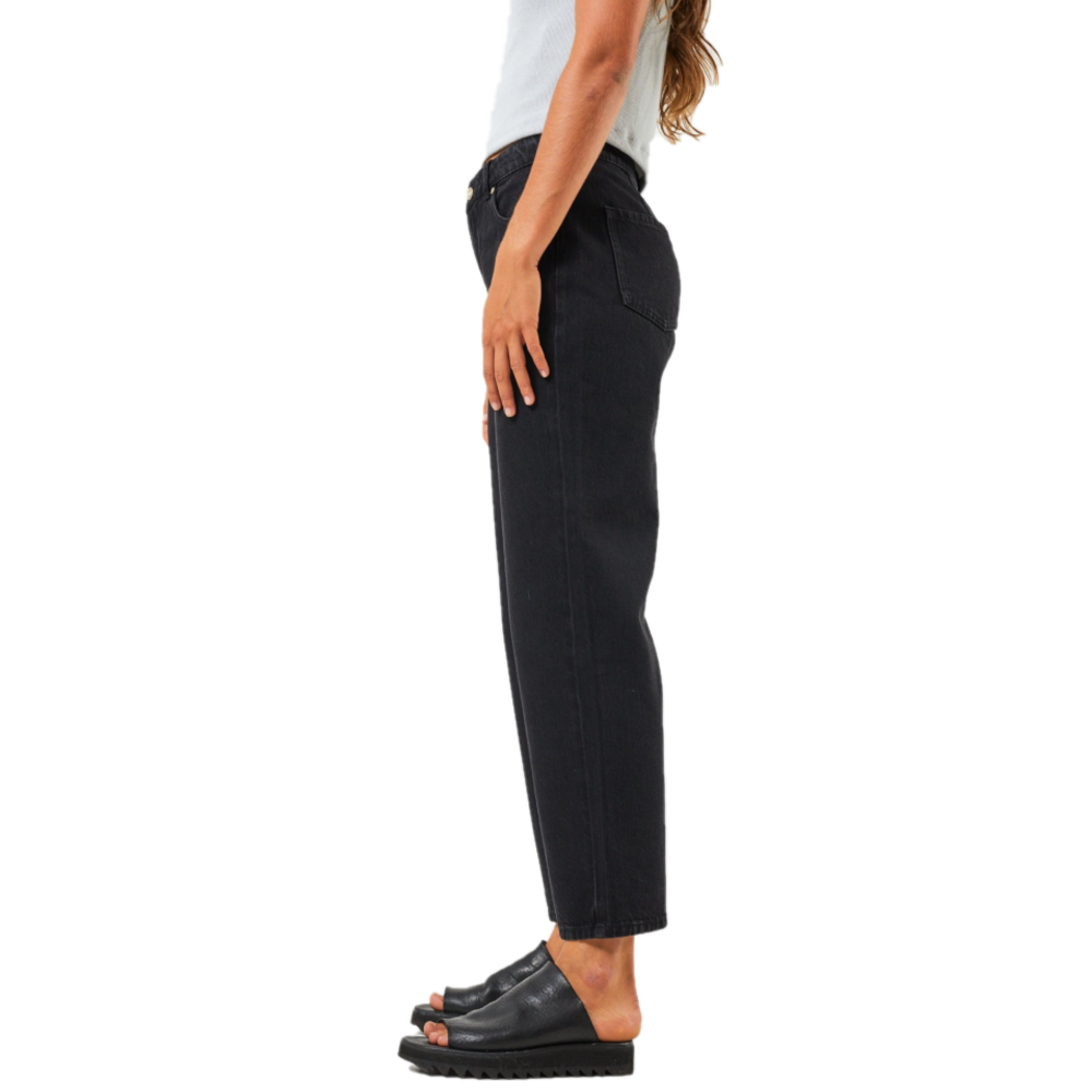 Afends Shelby - Organic Denim Wide Leg Jeans - Womens 3 Afends Shelby - Organic Denim Wide Leg Jeans - Womens - Image 3