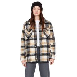 Volcom Silent Sherpa Jacket - Womens 6 Volcom Silent Sherpa Jacket - Womens -Outlet Skis Store SilentSherpa hazelnut
