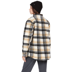 Volcom Silent Sherpa Jacket - Womens 7 Volcom Silent Sherpa Jacket - Womens -Outlet Skis Store SilentSherpa hazelnut 2