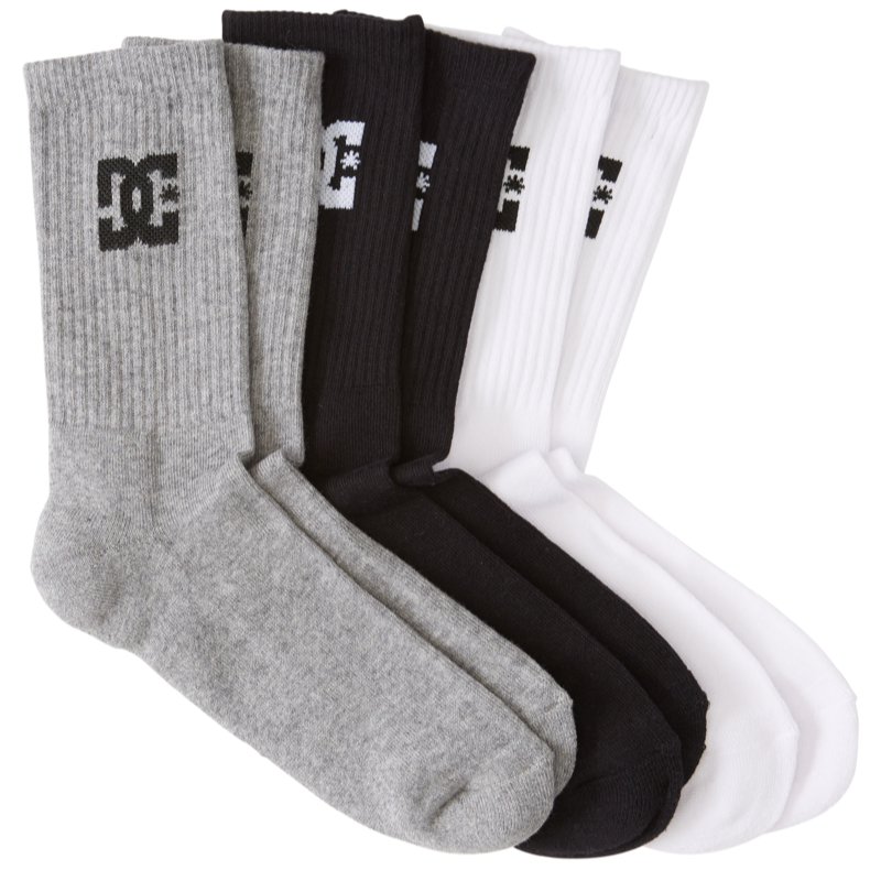 DC Crew Socks 5Pk 1 DC Crew Socks 5Pk