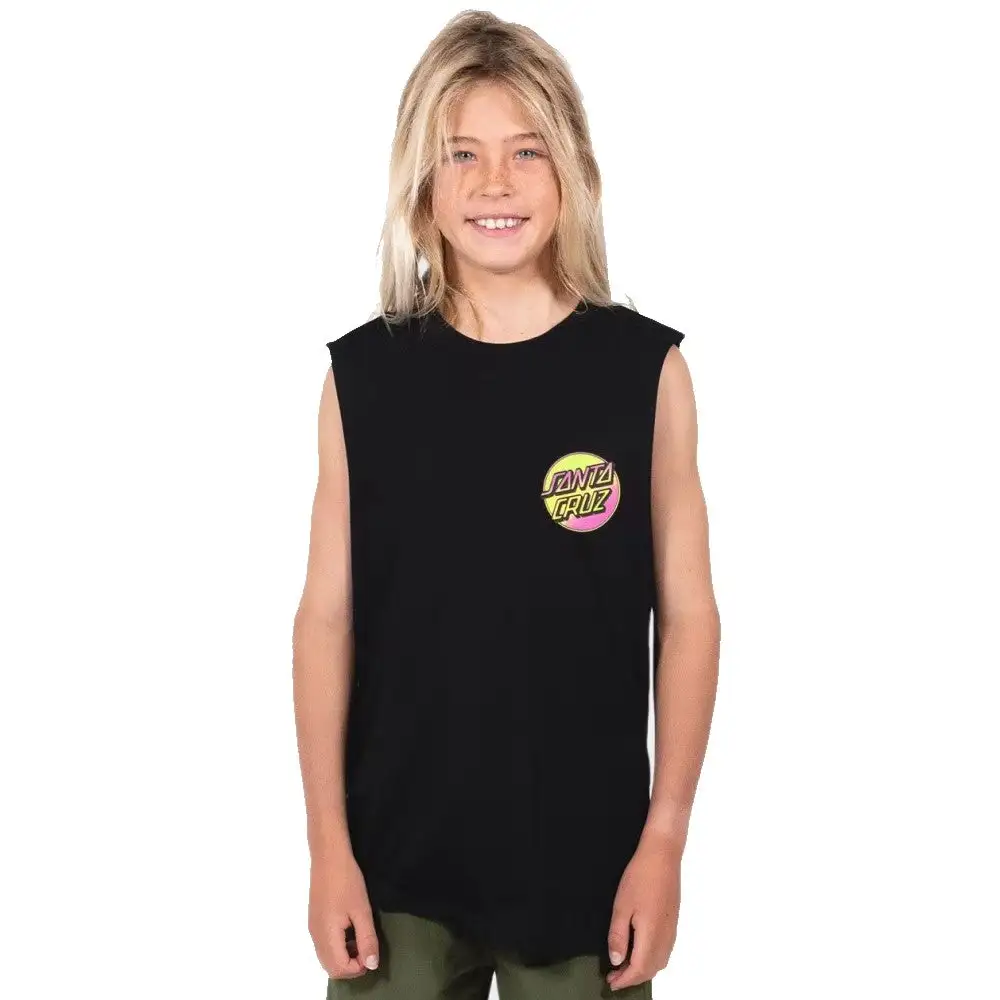 Santa Cruz Contra Dot Pop Singlet - Kids 1 Santa Cruz Contra Dot Pop Singlet - Kids