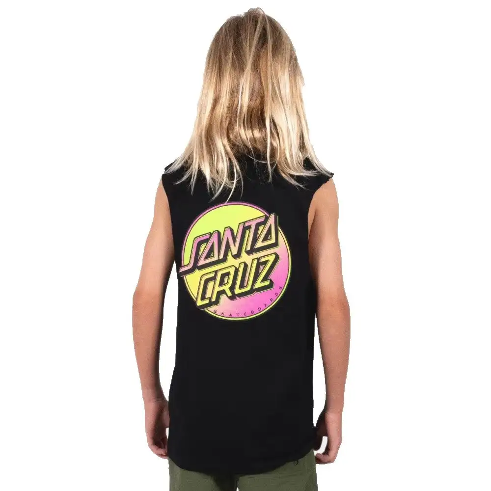 Santa Cruz Contra Dot Pop Singlet - Kids 2 Santa Cruz Contra Dot Pop Singlet - Kids - Image 2