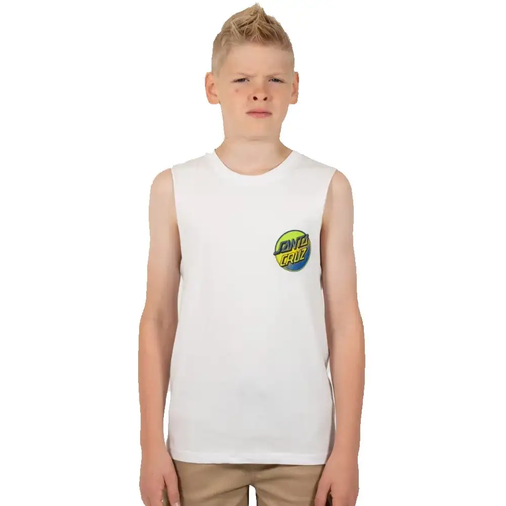 Santa Cruz Contra Dot Pop Singlet - Kids 3 Santa Cruz Contra Dot Pop Singlet - Kids - Image 3