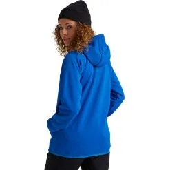 Burton Crown Weatherproof Pullover Fleece - Womens -Outlet Skis Store crown waterproof pullover womens lapis blue 5