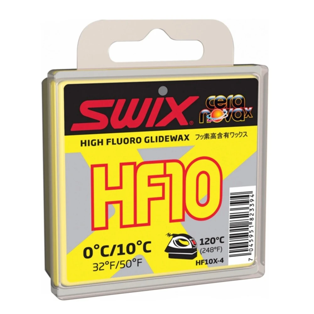 Swix HF 10X Yellow High Fluoro Wax 1 Swix HF 10X Yellow High Fluoro Wax