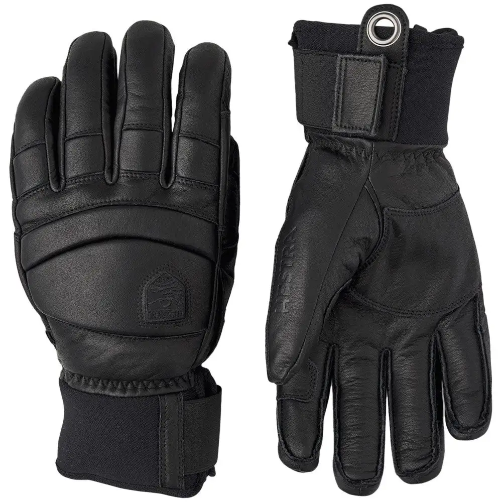 Hestra Leather Fall Line 5 Finger Gloves 2 Hestra Leather Fall Line 5 Finger Gloves - Image 2