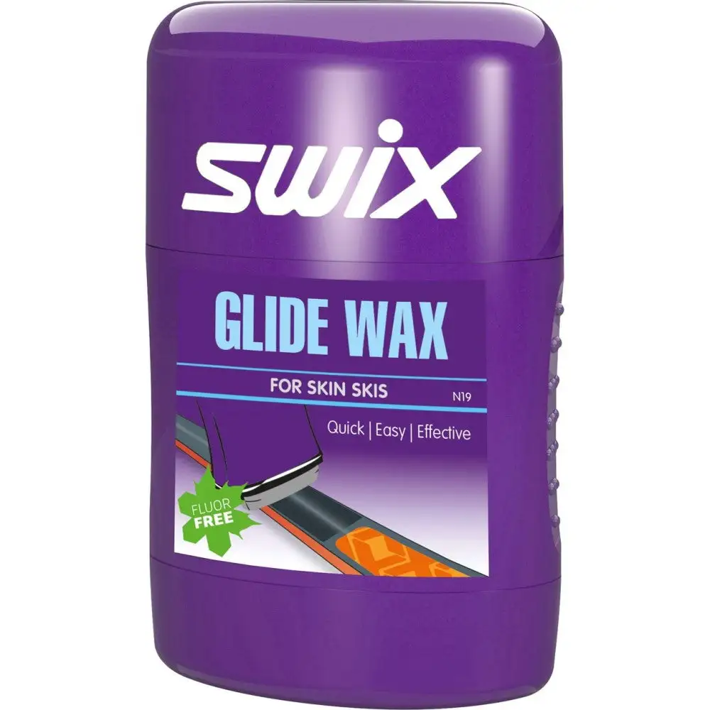 Swix N 19 Glide Wax For Skins 1 Swix N 19 Glide Wax For Skins