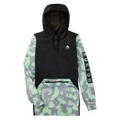 Burton Oak Long Pullover Hoodie - Womens 5 Burton Oak Long Pullover Hoodie - Womens -Outlet Skis Store oaklongblkrosetta
