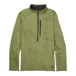 Burton Stockrun Grid Half-Zip Fleece
