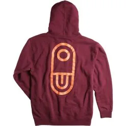 AIRBLASTER Team Zip -Outlet Skis Store team zip burgandy back 1